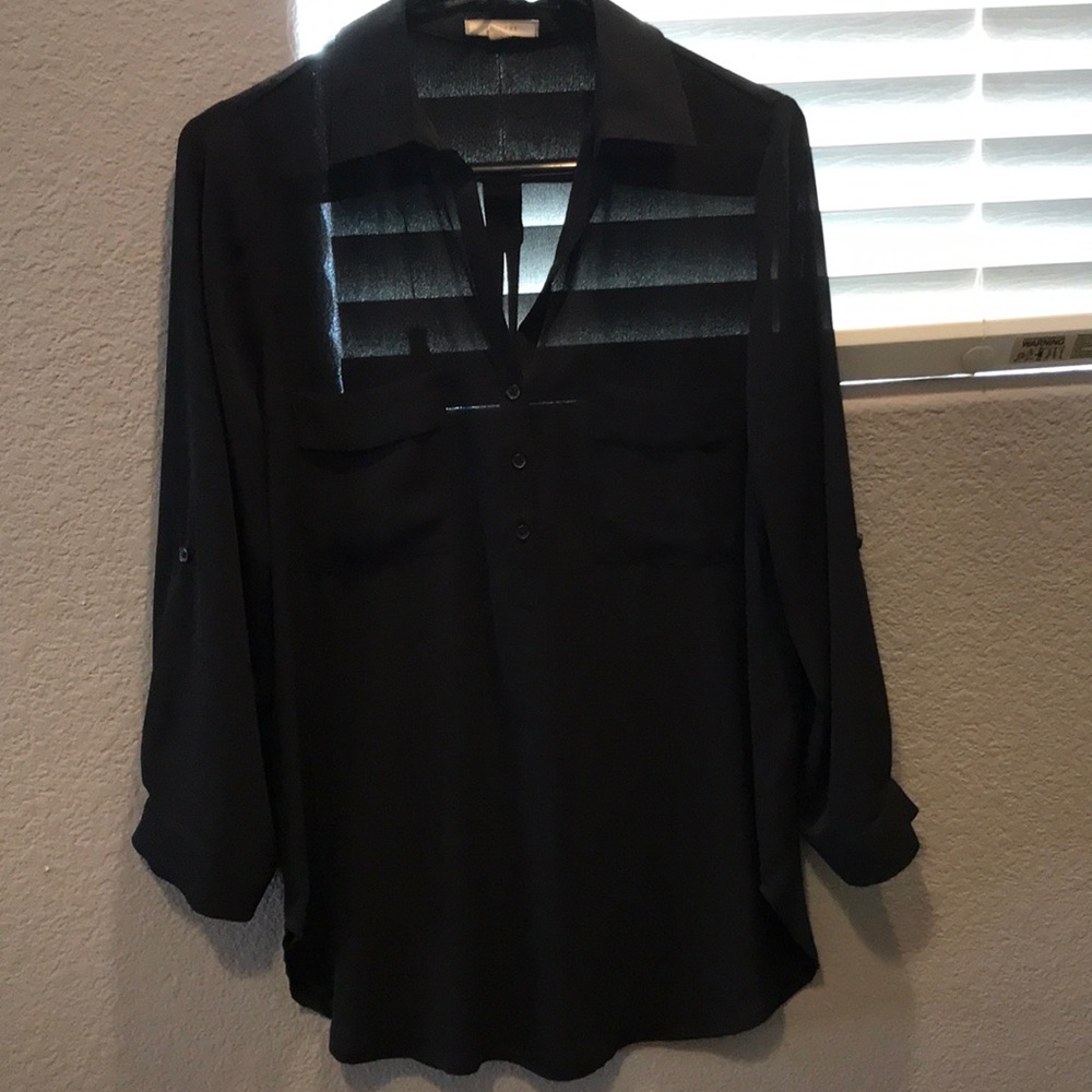 Pleione black blouse size XS - Picture 3 of 7